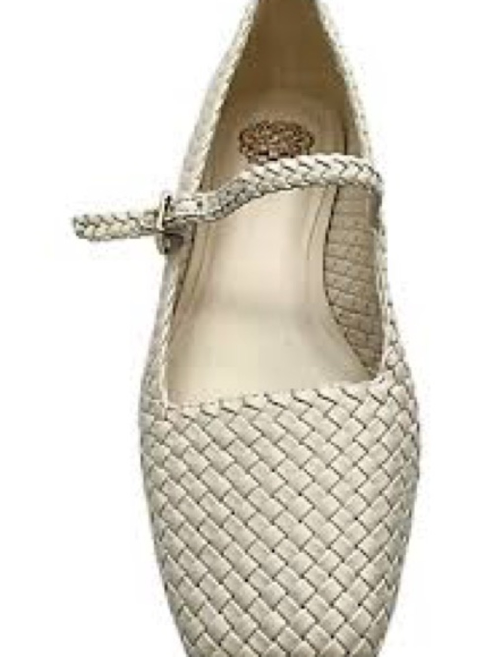 Vince Camuto Beige Braided Mary Jane Women’s Flats Size 9M